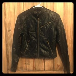 Girls Ralph Lauren Leather Jacket
